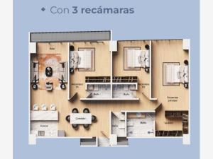 Departamento en venta en Roma Sur, Cuauhtémoc — foto 3 de 7