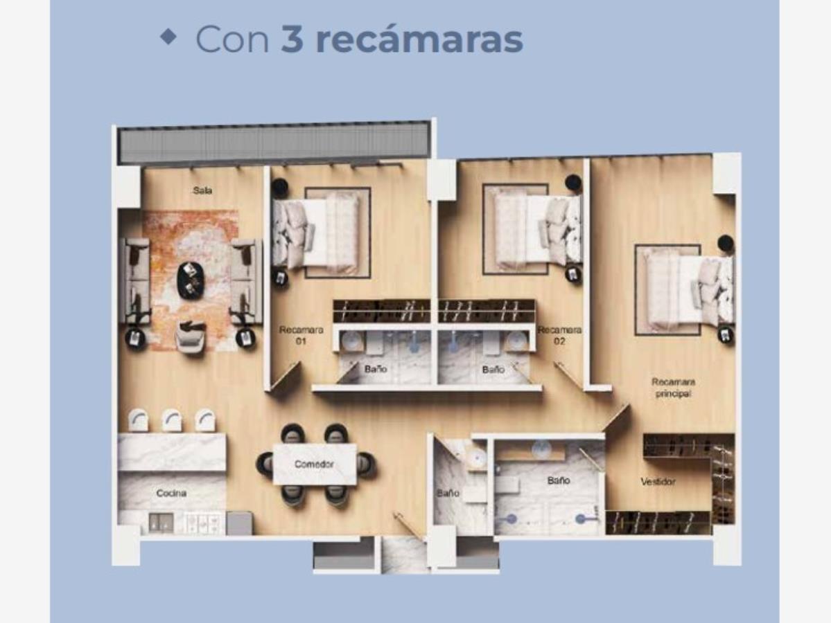 Departamento en venta en Roma Sur, Cuauhtémoc — foto 1 de 7