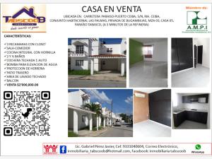 Casa en venta en Las Palmas, Paraíso — foto 2 de 8