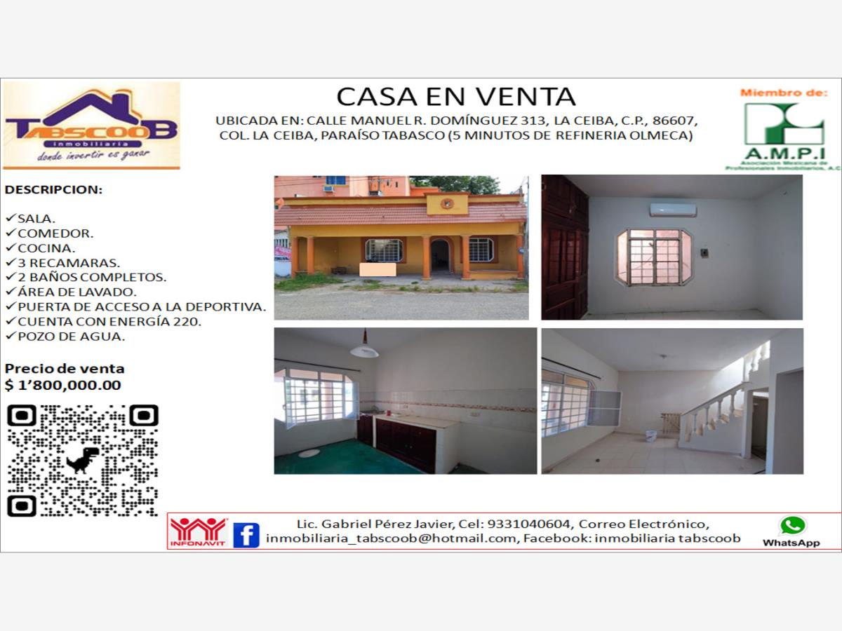 Casa en venta en La Ceiba, Paraíso — foto 1 de 9
