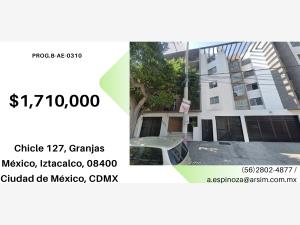 Departamento en Granjas Mexico, Iztacalco, Ciudad de México