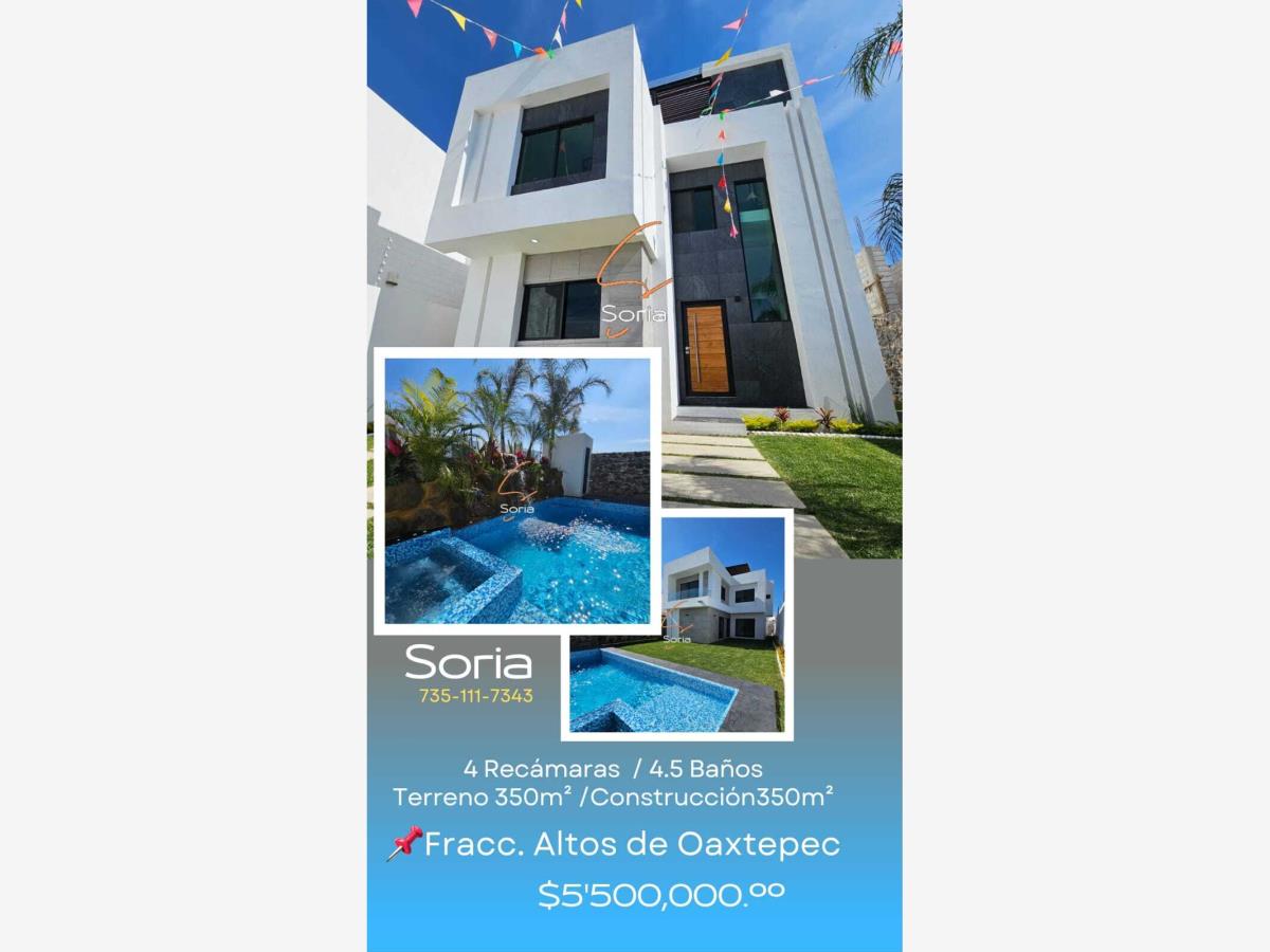 Casa en venta en Altos de Oaxtepec, Yautepec — foto 1 de 14