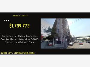 Departamento en Granjas Mexico, Iztacalco, Ciudad de México