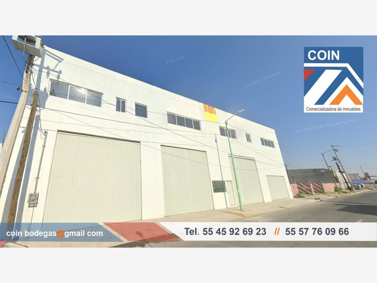 Bodega en renta en San Lorenzo Tetlixtac, Coacalco de Berriozábal — foto 1 de 14