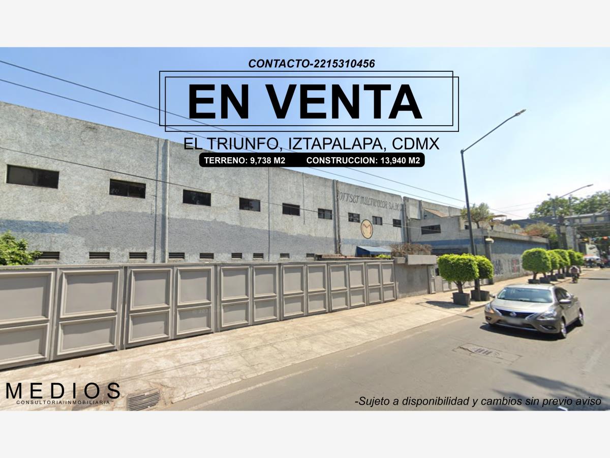 Bodega en venta en El Triunfo, Iztapalapa — foto 1 de 7