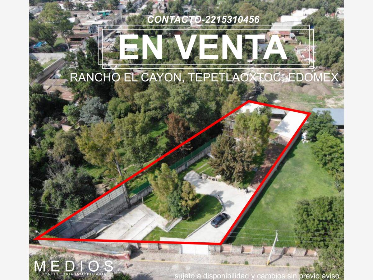 Quinta en venta en El Tepetloxto (Colonia Lomas de San Gabriel), Tepetlaoxtoc — foto 1 de 13