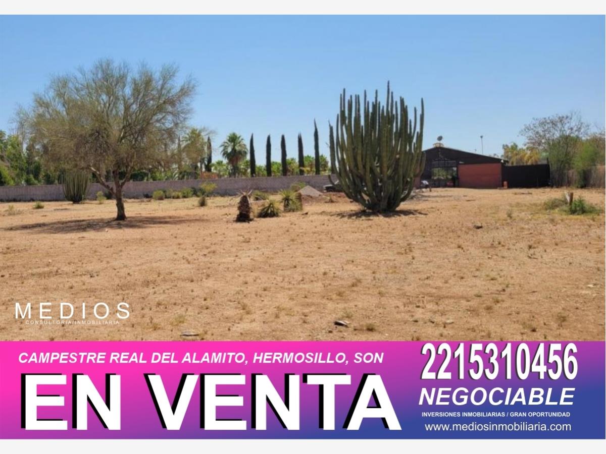 Terreno en venta en Real del Alamito [Fraccionamiento Campestre], Hermosillo — foto 1 de 7