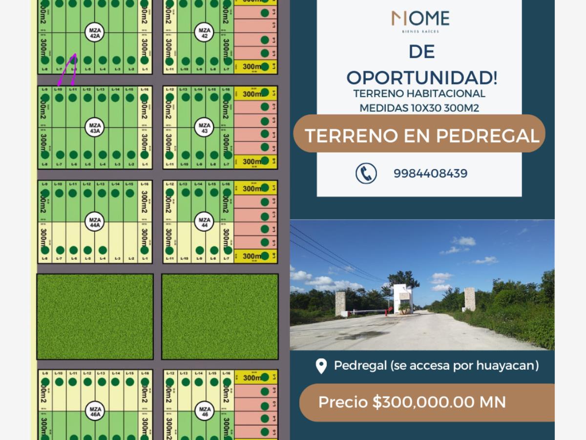 Terreno en venta en Nuevo Pedregal, Benito Juárez — foto 1 de 3