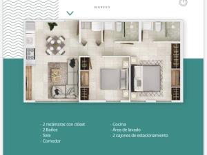 Departamento en venta en Hacienda San José, Torreón — foto 2 de 6