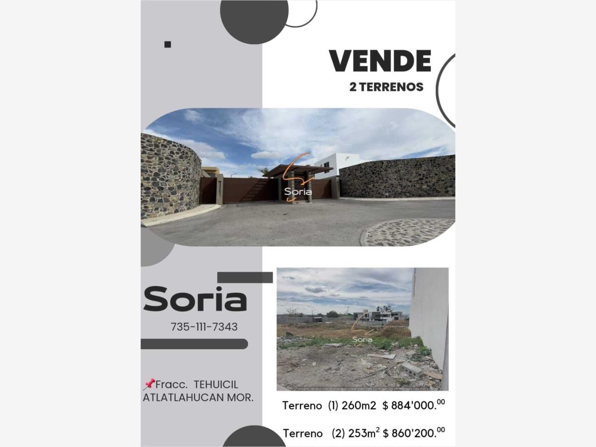 Terreno en venta en Atlatlahucan, Atlatlahucan — foto 1 de 3