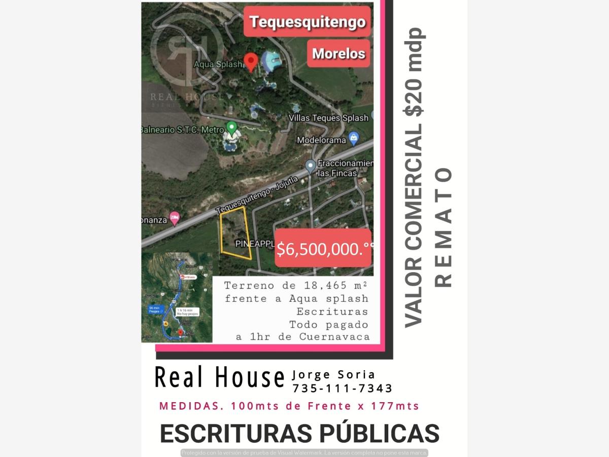 Terreno en venta en Tequesquitengo, Jojutla — foto 1 de 22