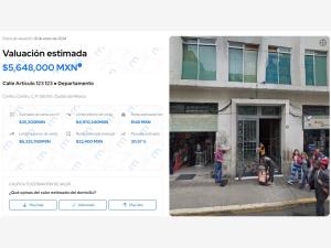 Departamento en venta en Centro (Área 1), Cuauhtémoc — foto 3 de 10