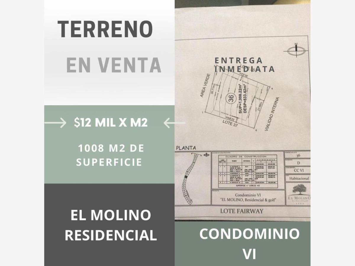 Terreno en venta en El Molino Residencial y Golf, León — foto 1 de 4