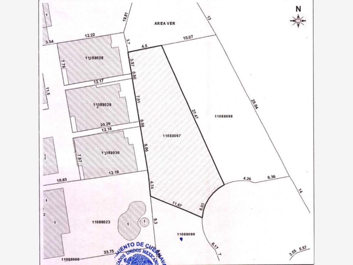 Terreno en venta en Extensión Vista Hermosa, Cuernavaca