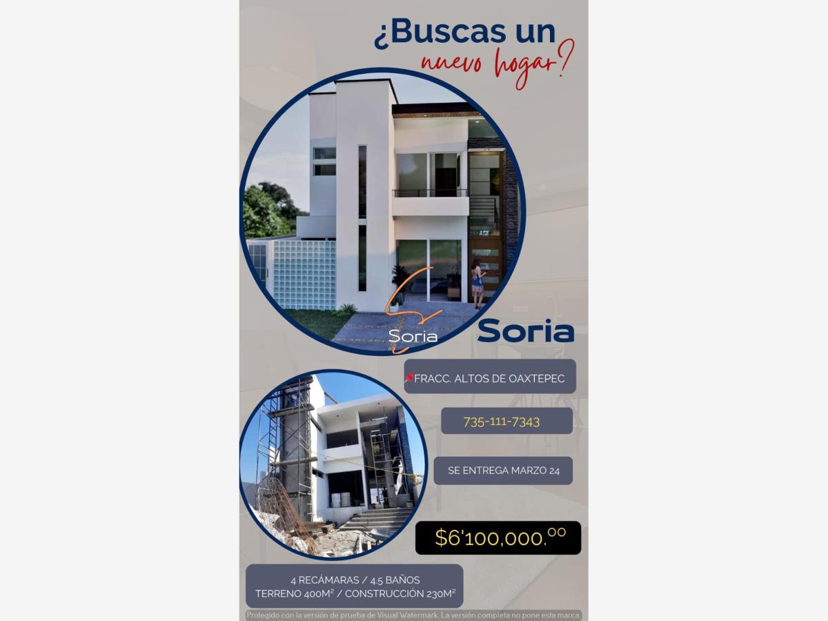 Casa en venta en Altos de Oaxtepec, Yautepec — foto 1 de 15