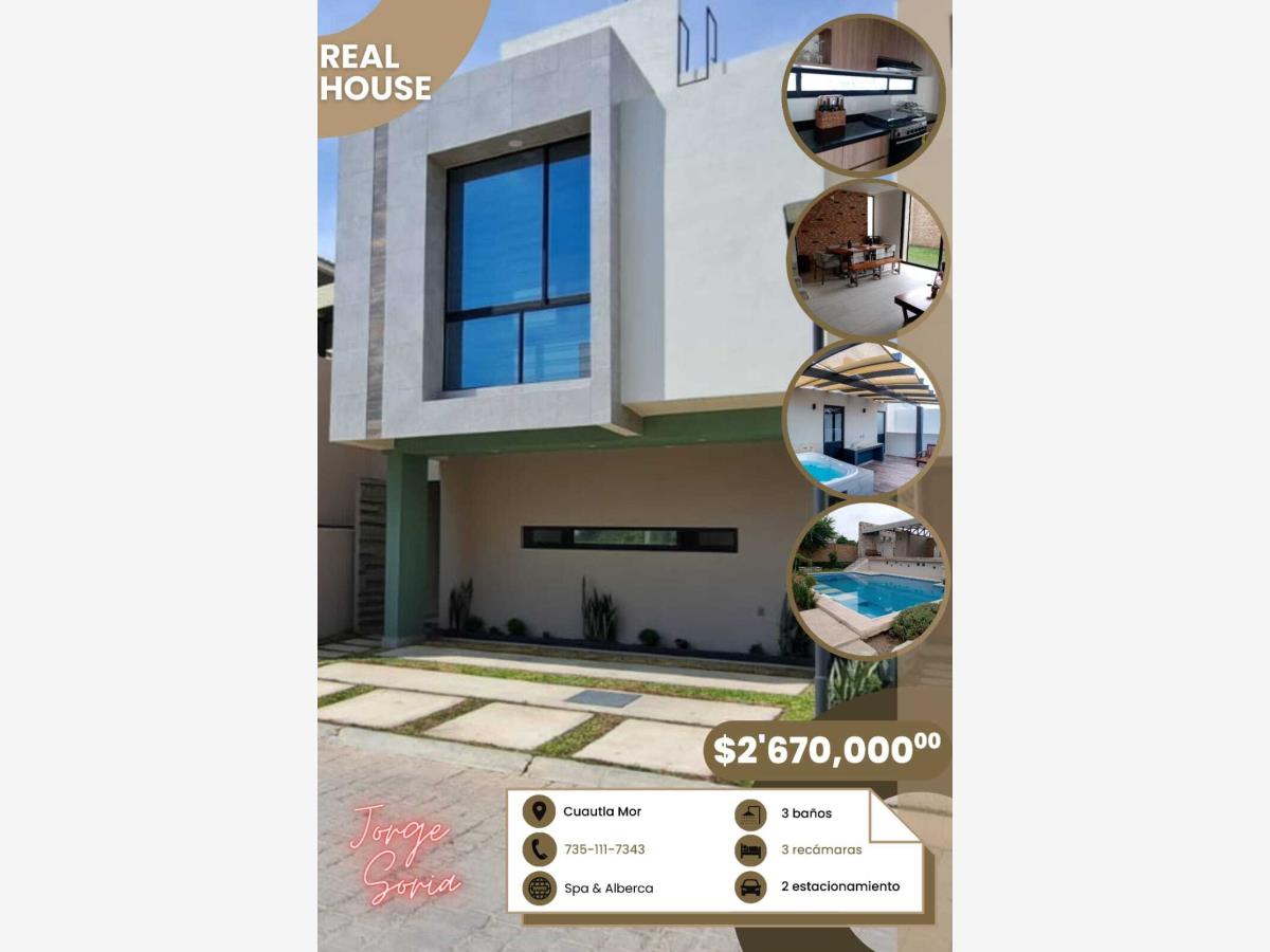 Casa en venta en Tetelcingo, Cuautla — foto 1 de 19