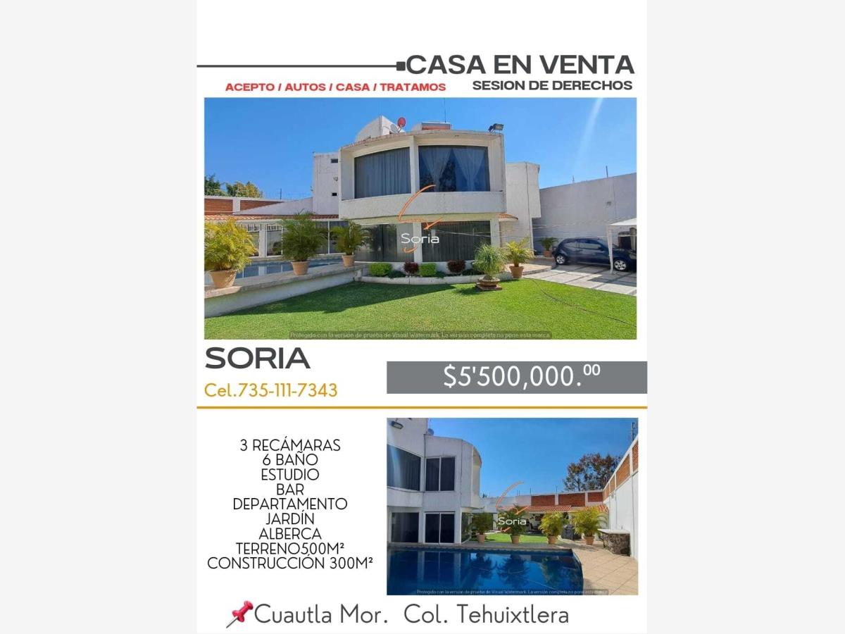 Casa en venta en Tehuixtlera, Yautepec — foto 1 de 54