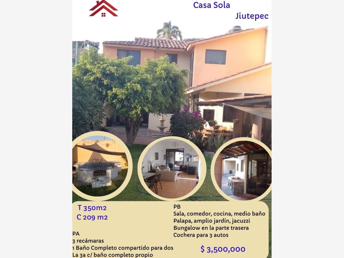 Casa en venta en Las Fincas, Jiutepec