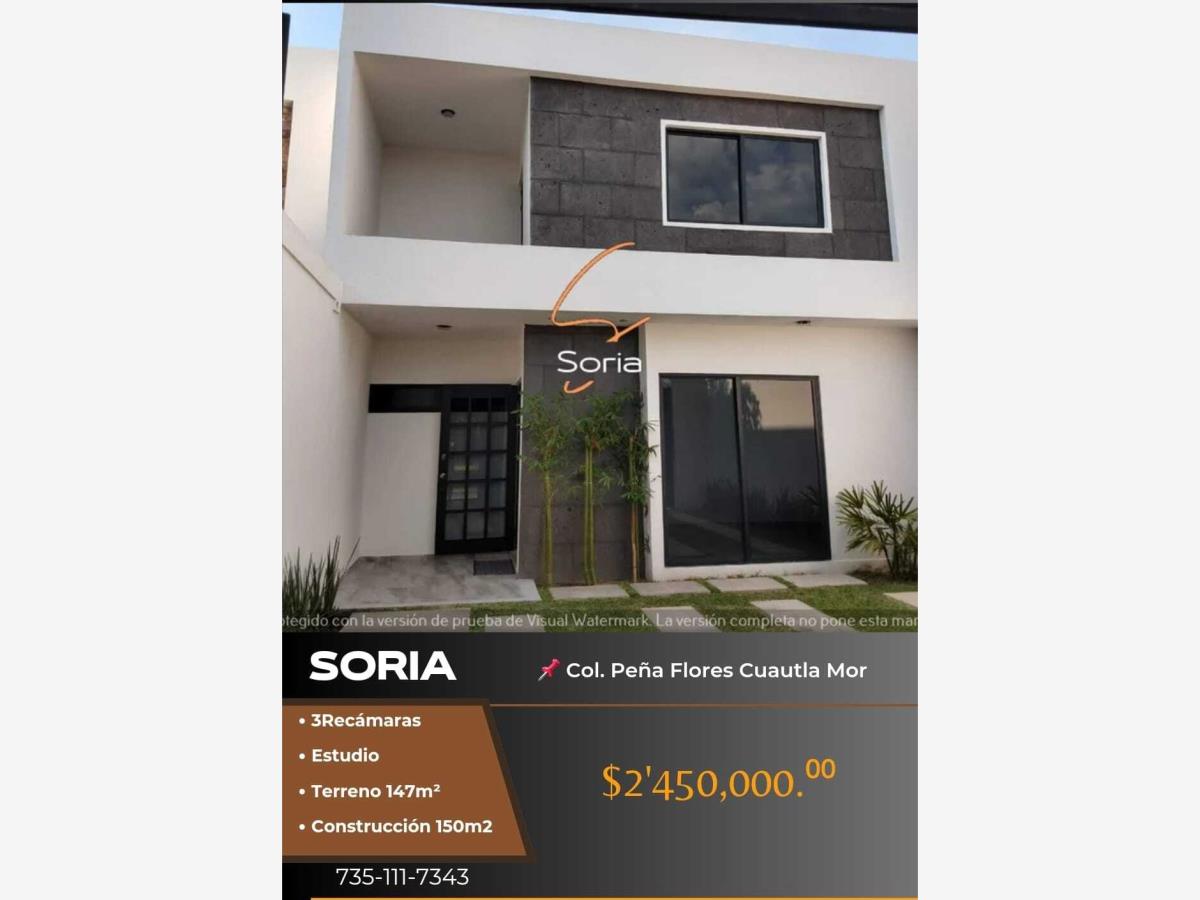Casa en venta en Peña Flores (Palo Verde), Cuautla — foto 1 de 44