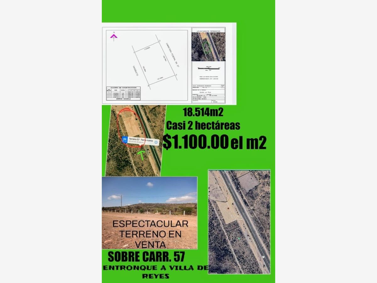 Terreno en venta en La Loma del Tejocote (La Loma), Villa de Reyes — foto 1 de 5