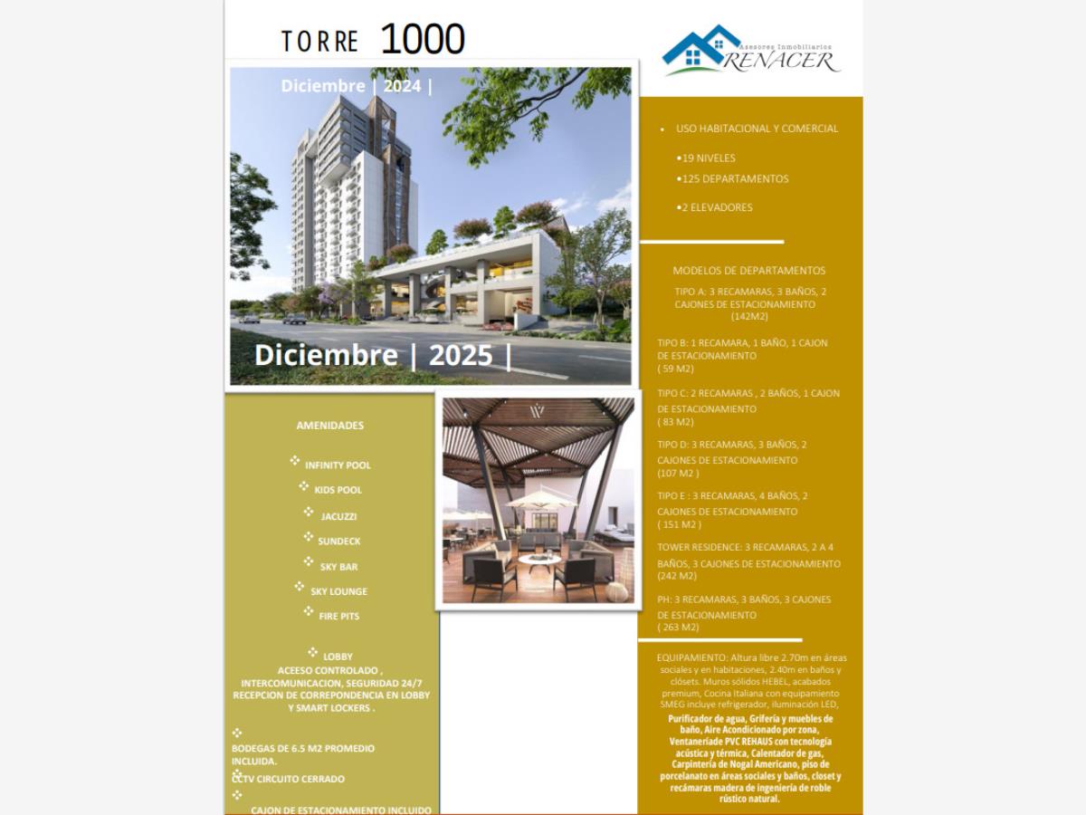 Departamento en venta en Puerta Plata, Zapopan — foto 1 de 7