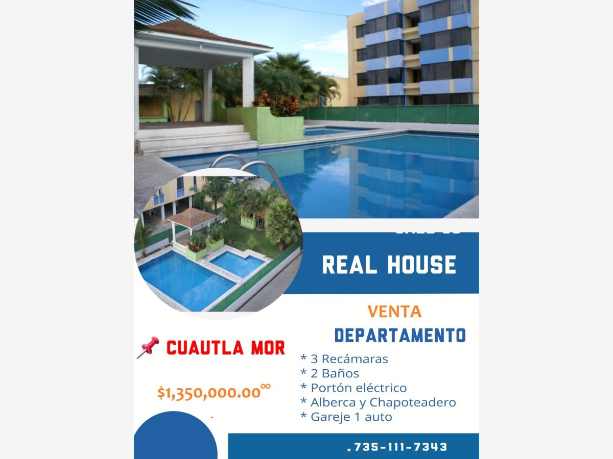 Departamento en venta en Emiliano Zapata, Cuautla — foto 1 de 9