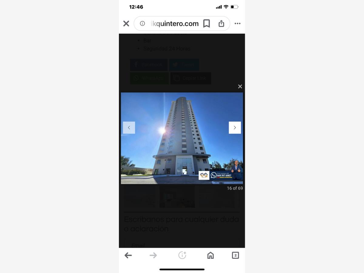 Departamento en venta en Cerritos Resort, Mazatlán — foto 1 de 19