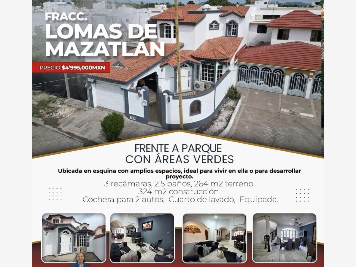 Casa en venta en Lomas de Mazatlan, Mazatlán