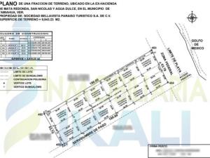 Terreno en venta en Majahual, Tamiahua, Veracruz de Ignacio de la Llave