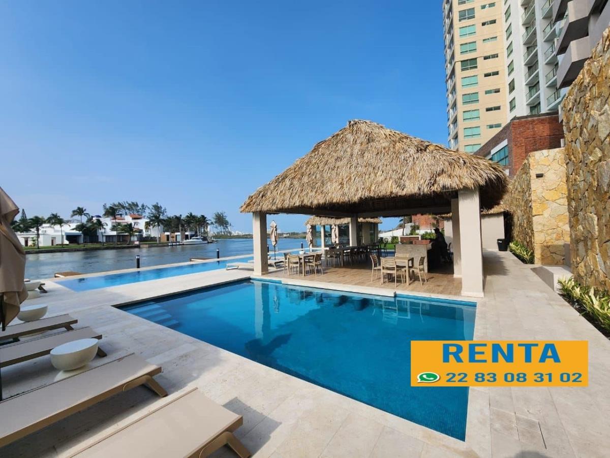 Departamento en renta en El Estero, Boca del Río — foto 1 de 9