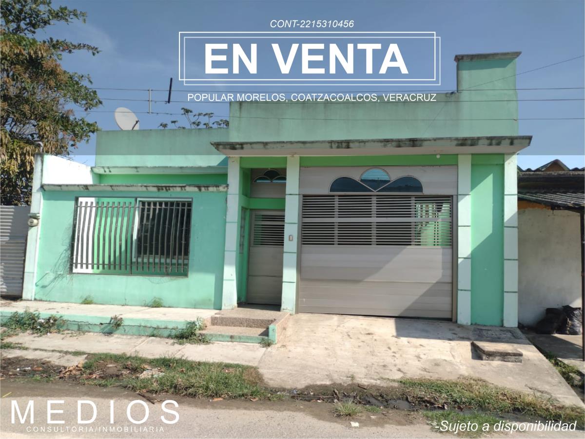 Casa en venta en Popular Morelos, Coatzacoalcos — foto 1 de 13