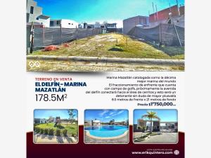 Terreno en venta en Marina Mazatlan, Mazatlán, Sinaloa