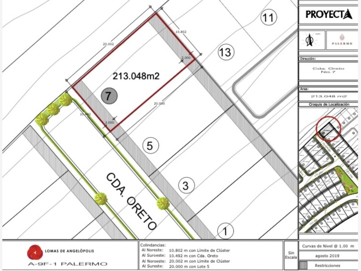 Terreno en venta en Lomas de Angelópolis, San Andrés Cholula — foto 1 de 2