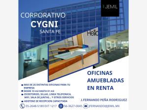 Oficina en El Piru Santa Fe, Álvaro Obregón, Ciudad de México