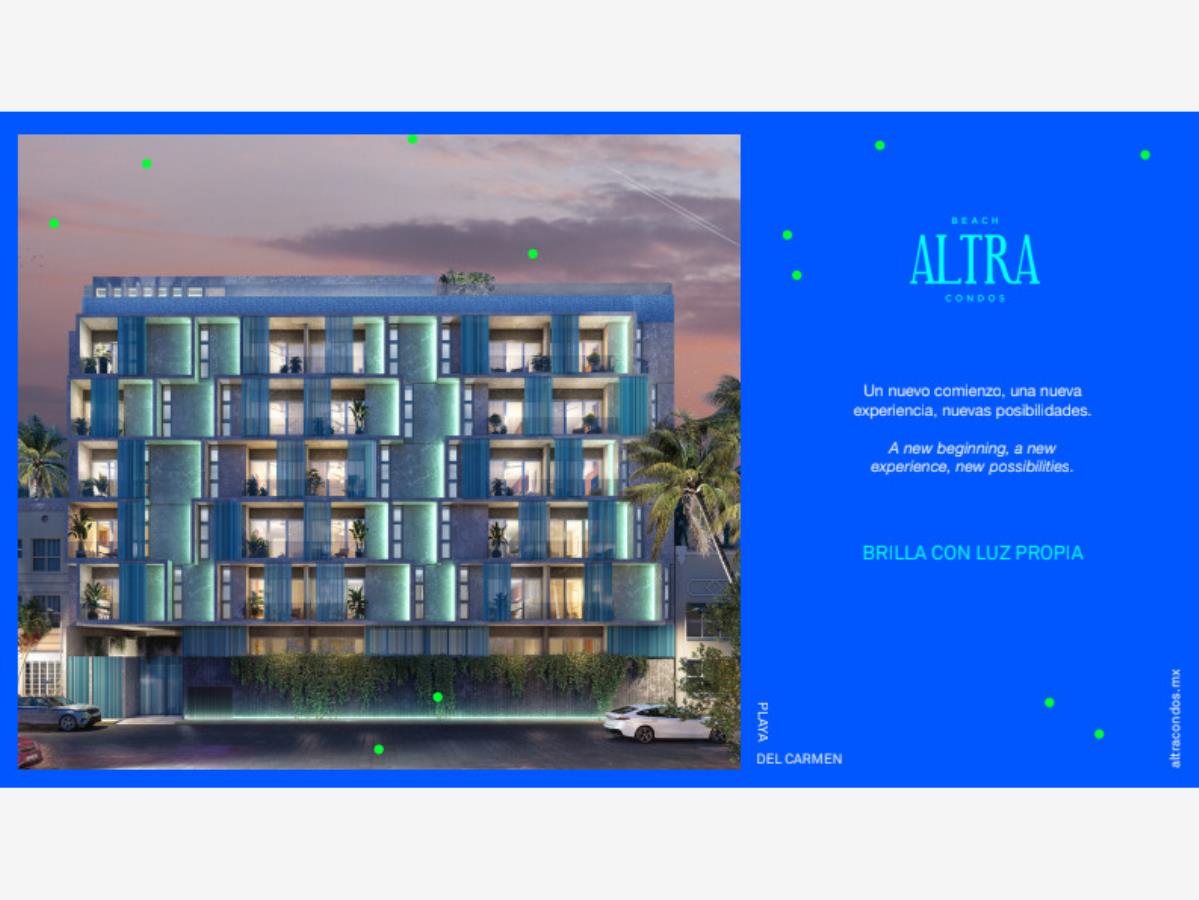 Departamento en venta en Playa del Carmen Centro, Solidaridad — foto 1 de 22