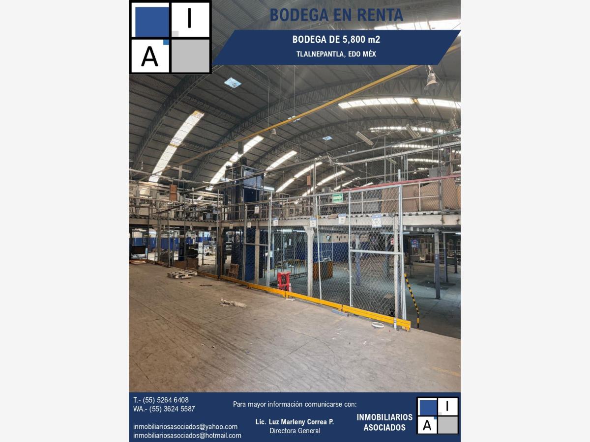 Bodega en renta en Centro Industrial Tlalnepantla, Tlalnepantla de Baz — foto 1 de 4