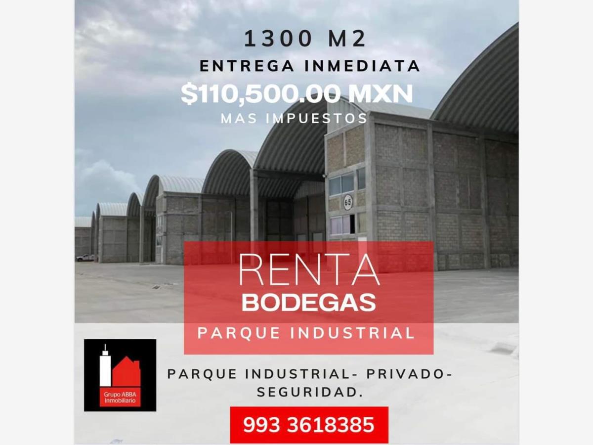 Bodega en renta en Anacleto Canabal 1ra. Sección, Centro