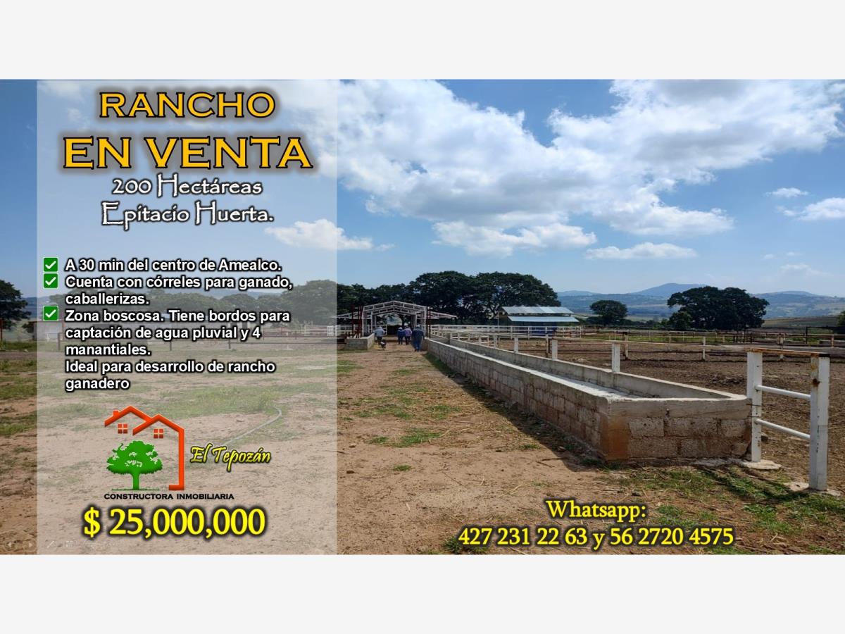 Finca-Rancho en venta en Epitacio Huerta, Epitacio Huerta — foto 1 de 35