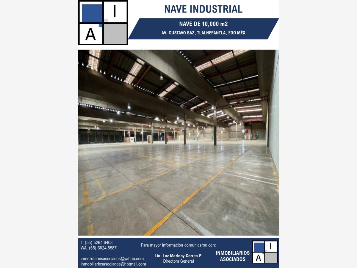 Nave en renta en Centro Industrial Tlalnepantla, Tlalnepantla de Baz — foto 1 de 4