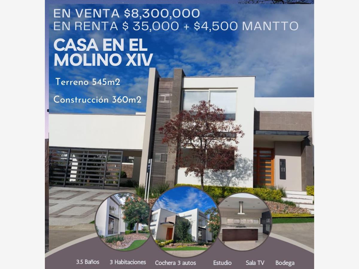 Casa en renta en El Molino Residencial y Golf, León — foto 1 de 15