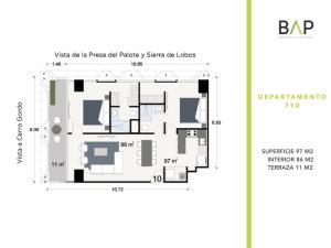 Departamento en renta en El Juncal, León — foto 3 de 9
