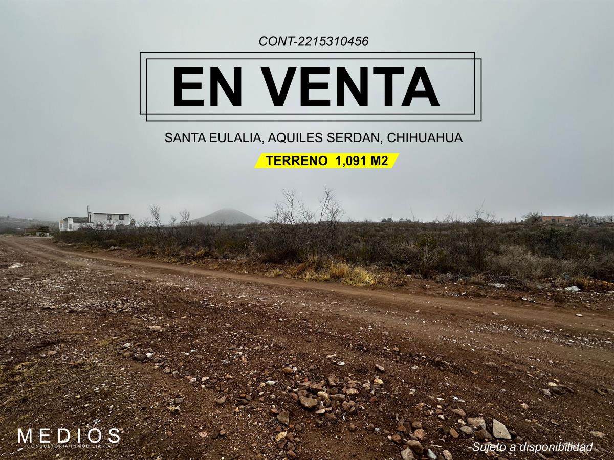 Terreno en venta en Centro Santa Eulalia, Aquiles Serdán — foto 1 de 4