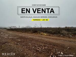Terreno en remate en Centro Santa Eulalia, Aquiles Serdán, Chihuahua