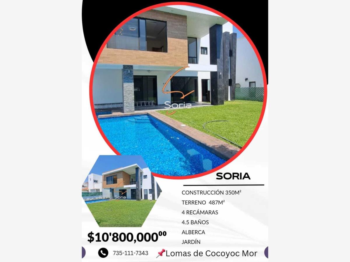 Casa en venta en Lomas de Cocoyoc, Atlatlahucan — foto 1 de 52