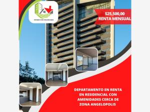 Departamento en renta en Reserva Territorial Atlixcayotl, San Andrés Cholula, Puebla Departamento en renta en Reserva Territorial Atlixcayotl, San Andrés Cholula, Puebla