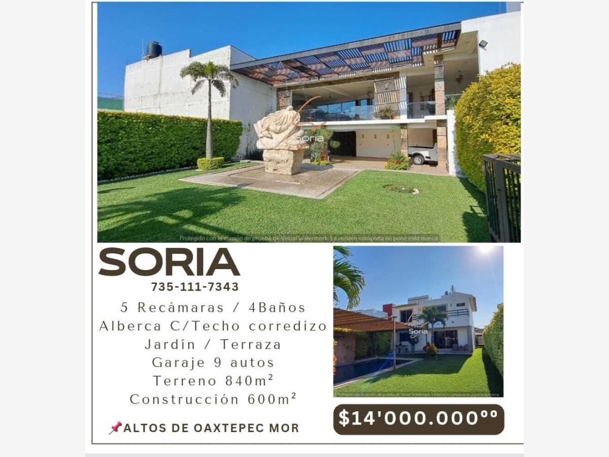 Casa en venta en Altos de Oaxtepec, Yautepec — foto 1 de 68