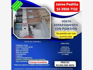 Departamento en Cuajimalpa, Cuajimalpa de Morelos, Ciudad de México