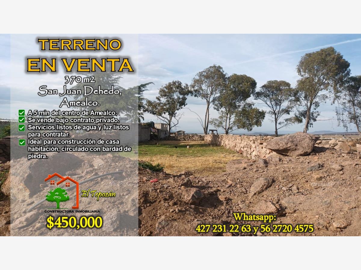 Terreno en venta en San Juan Dehedó, Amealco de Bonfil — foto 1 de 9