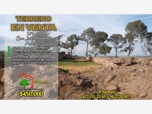 Terreno en venta en San Juan Dehedó, Amealco de Bonfil, Querétaro Terreno en venta en San Juan Dehedó, Amealco de Bonfil, Querétaro