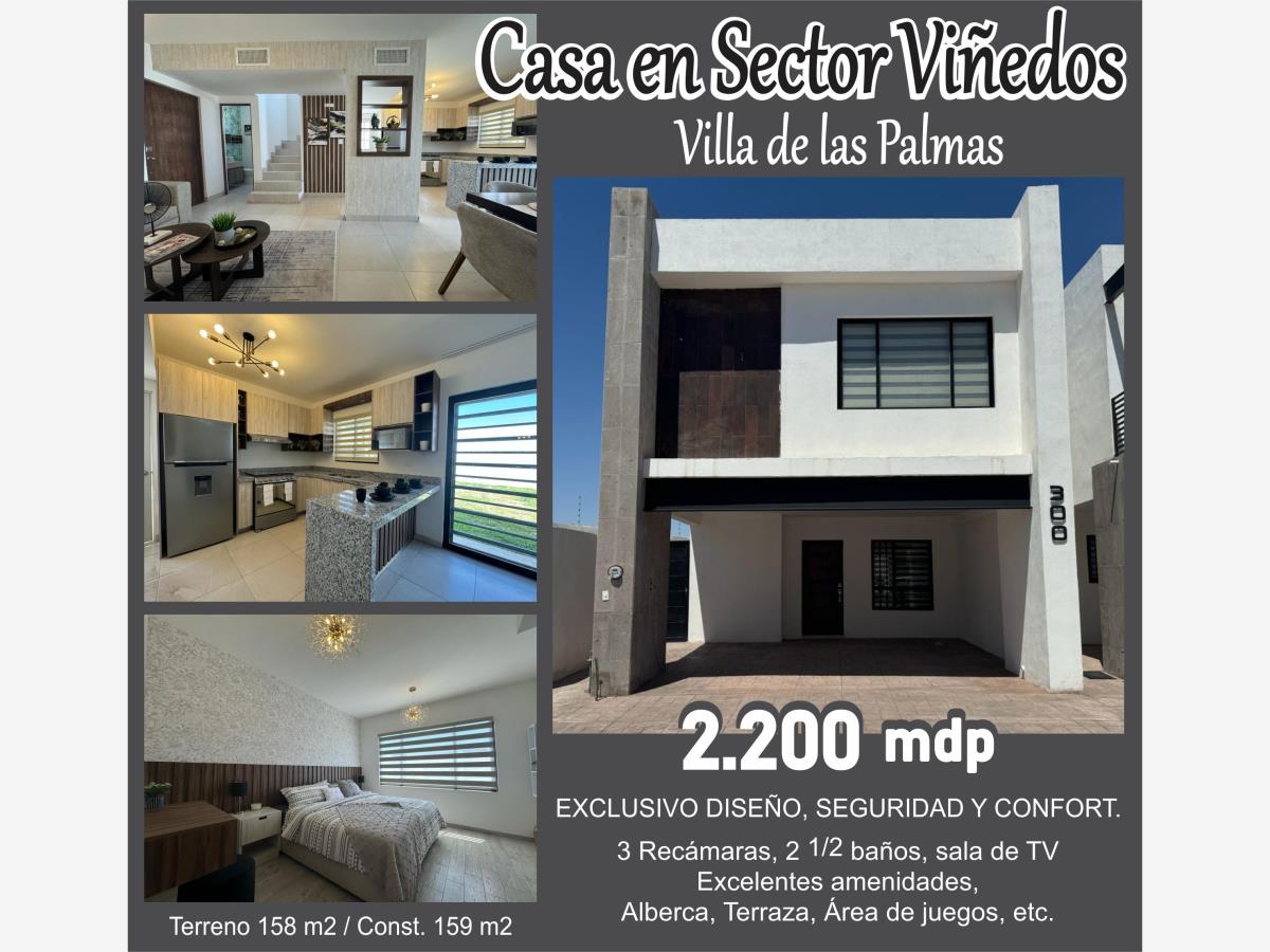 Casa en venta en Villa de las Palmas, Torreón — foto 1 de 13